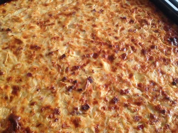 Klassischer Zwiebelkuchen (ohne Käse)