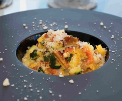 Lauwarmer                              Zucchini-Paprika-Salat