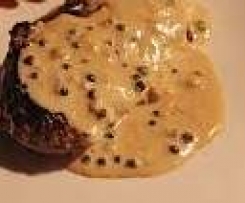 Grüne Sahne Pfeffersauce