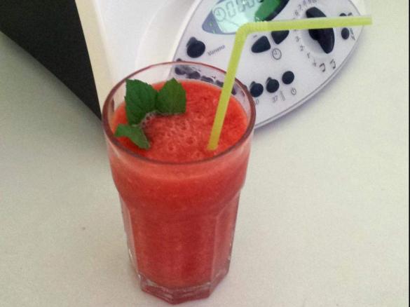 Melonen Apfel Zitronen Smoothie