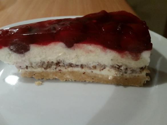 Kirschtorte - Philadelphia Keksboden