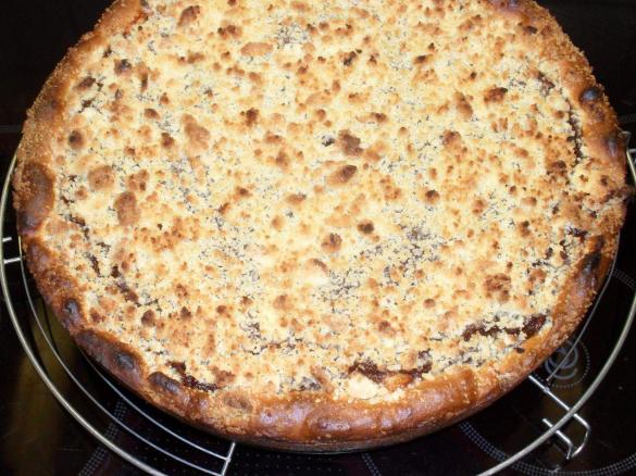 Streuselkuchen mit Pflaumenmus