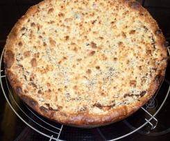 Streuselkuchen mit Pflaumenmus
