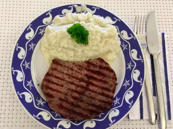 Blumenkohl Pürree Low Carb, WW, hCG Kur geeignet