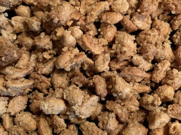 Karamellisierte Erdnüsse, gebrannte Erdnüsse