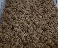 Zwetschgenkuchen mit Nussrührteig und Zimtstreuseln