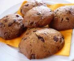 Dinkel-Hafer-Schokoladen Cookies