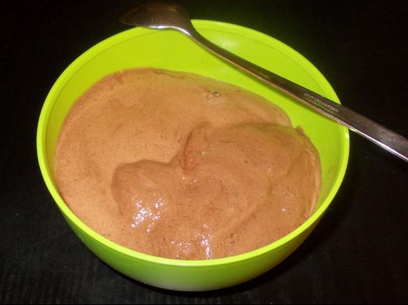 Schokoladen Dessert Low Carb ca. 40 Kcal pro Portion Schokoladen Fluff