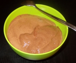 Schokoladen Dessert Low Carb ca. 40 Kcal pro Portion Schokoladen Fluff