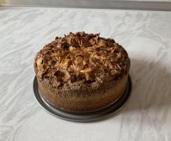 Kleiner Ananas-Kokos-Schoko-Kuchen