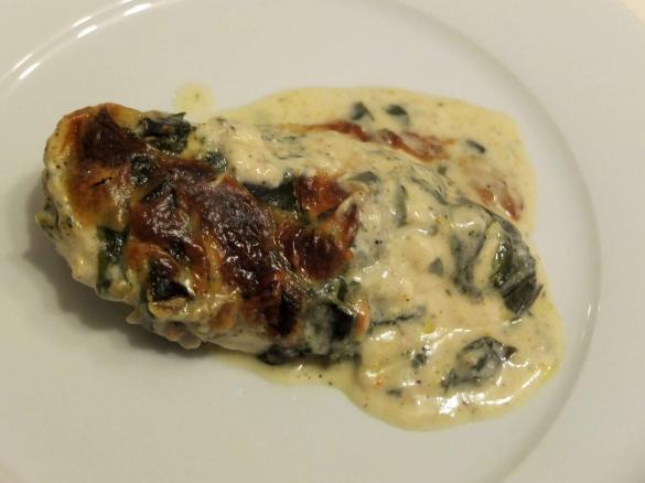 Bärlauch-Sahne-Hähnchen