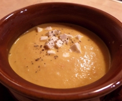 Tomaten Avocado Suppe