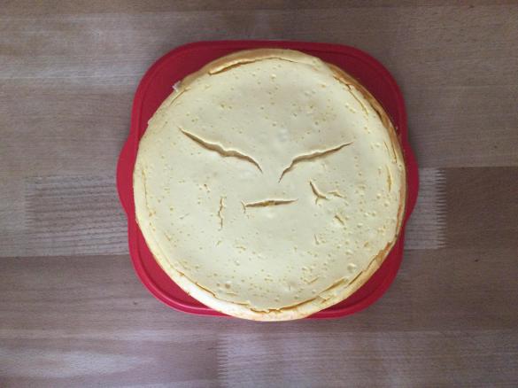 Quarkkuchen ohne Boden