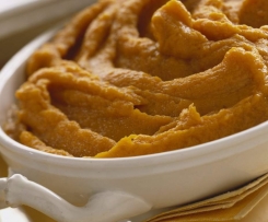 Süßkartoffelpürree/ Süßkartoffelbrei