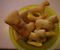 Figuren aus Hefeteig