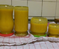 Kürbis-Kokos-Marmelade
