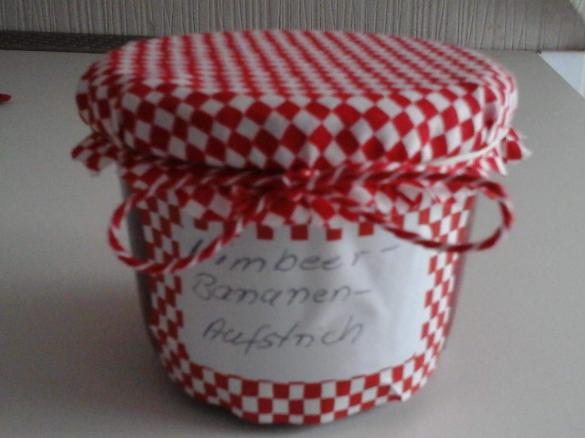 Himbeer-Bananen-Aufstrich