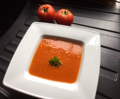 Vegane Tomatencremesuppe