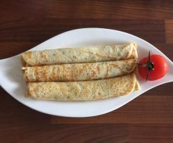 Pfannkuchen mit Dill