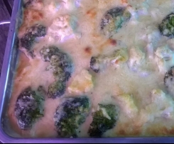 Blumenkohl Broccoli Kartoffel Auflauf
