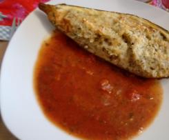 Glyx - Gefüllte Auberginen auf Tomatenragout (nach Marion Grillparzer)
