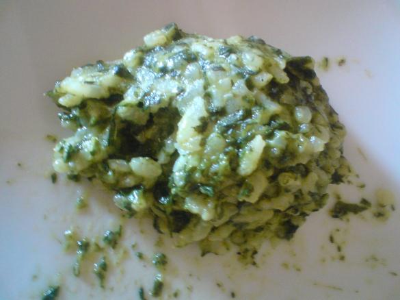 Spinat Risotto