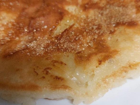 Apfelpfannkuchen dick und fluffig