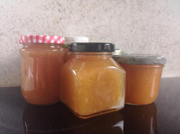 Ananas-Nektarinen Marmelade