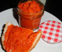 Paprika-Brotaufstrich, vegetarisch/vegan
