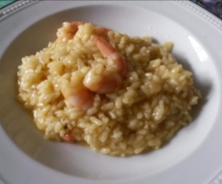 Risotto mit Garnelen