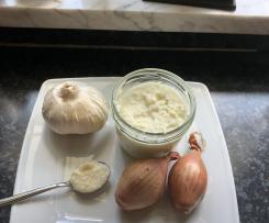 Knoblauch Schalotten Grundstock Knoblauch Schalotten Paste