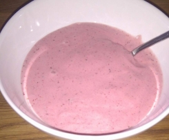 Erdbeer-Bananen-Quark