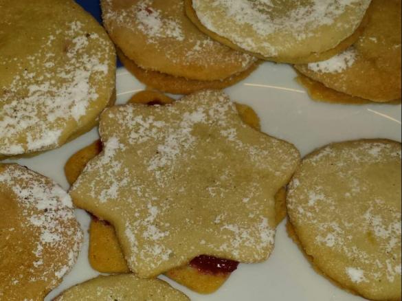Linzer Plätzchen TM31 / TM5 (100 Kcal/Stück), reine Arbeitszeit 30 min)