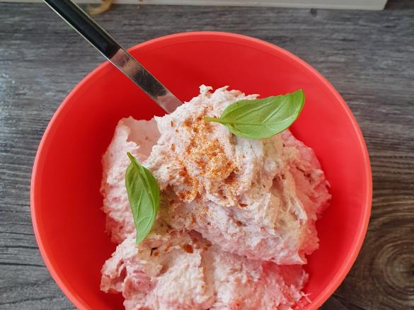 Glücksmixer leichter Schinkenaufstrich