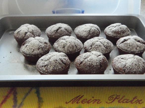 Ruck-zuck Schokomuffins