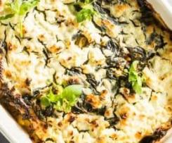 Mangold-Polenta-Auflauf