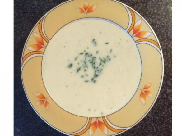 Schmelzkäse-Suppe