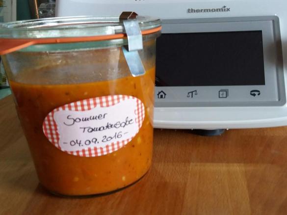 Sommer Tomatensoße