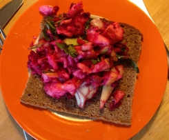 Matjessalat mit einem Hauch Asien