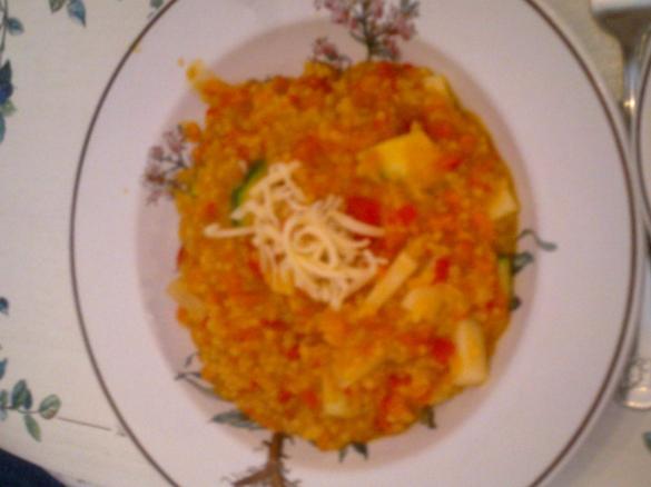 Hirsotto mit Wintergemüse