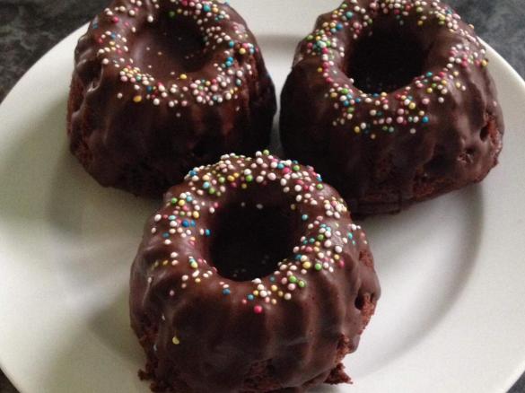 Super saftige Schoko-Bananen-Muffins