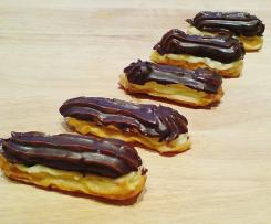 Eclairs mit 2 verschiedenen Füllungen