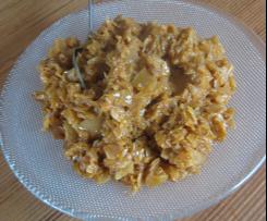 Weisskohl in Erdnuss-Sauce