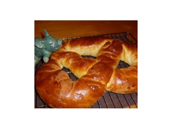 Süße Neujahrsbrezel