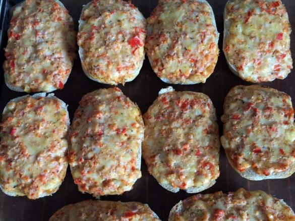 Pizzasemmeln Pizzabrötchen