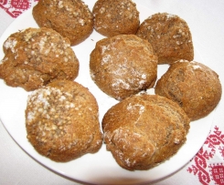 Dinkelvollkornbrötchen mit Sauerteig