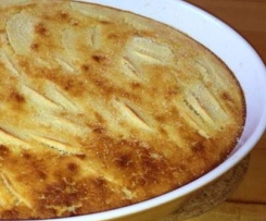 Grieß - Quark - Apfel - Auflauf