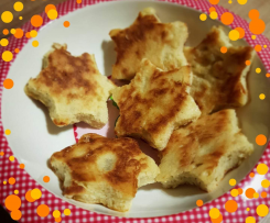 Zuckerfreie Bananen Waffeln