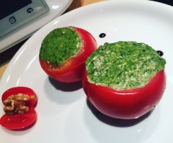 Gefüllte Tomaten mit Spinat & Ricotta