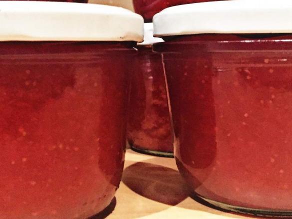 Erdbeer-Limetten-Marmelade